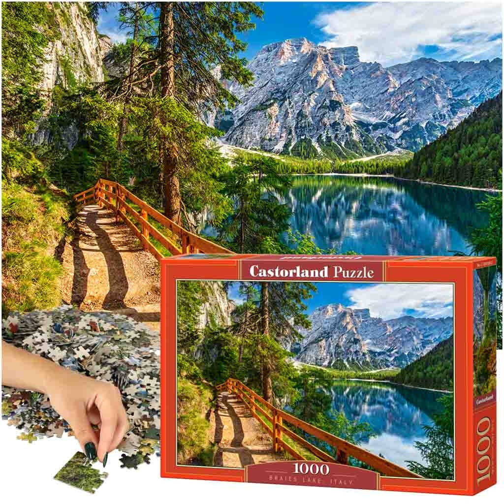 CASTORLAND Puzzle 1000el. Braies Lake, Italy - Braies Lake Italy
