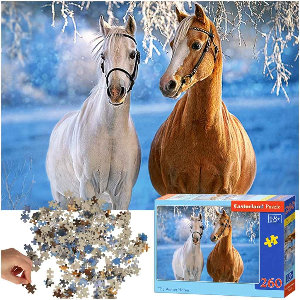 CASTORLAND Puzzle 260el. The winter Horses