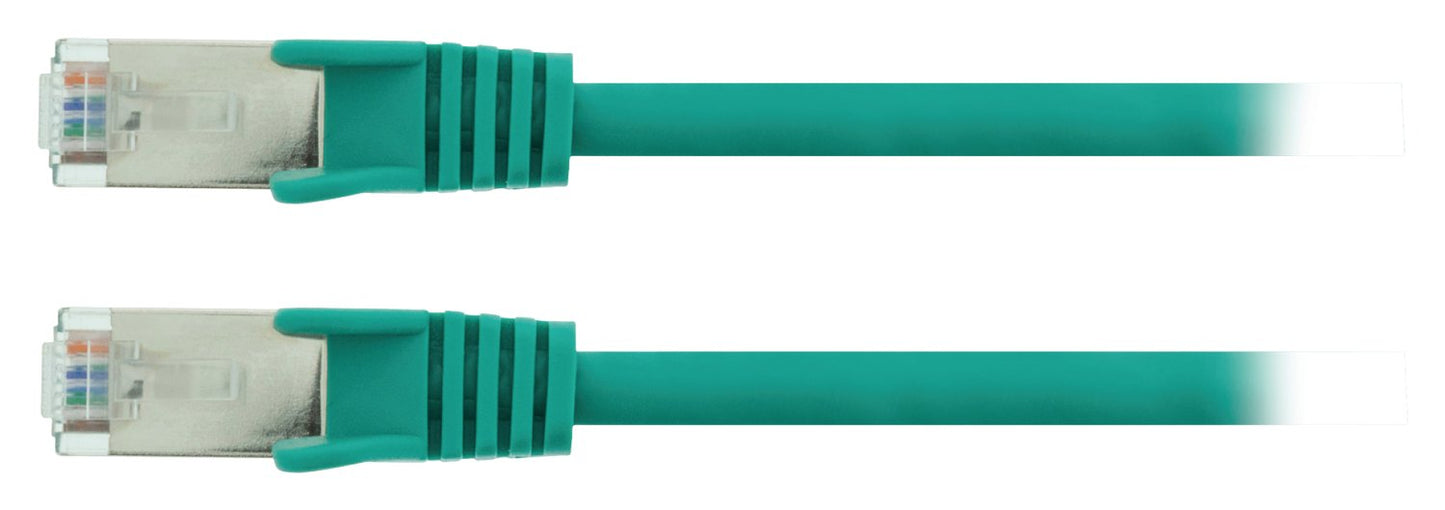 CAT5e SF / UTP Network Cable RJ45 (8P8C) Male - RJ45 (8P8C) Male 5.00 m Green