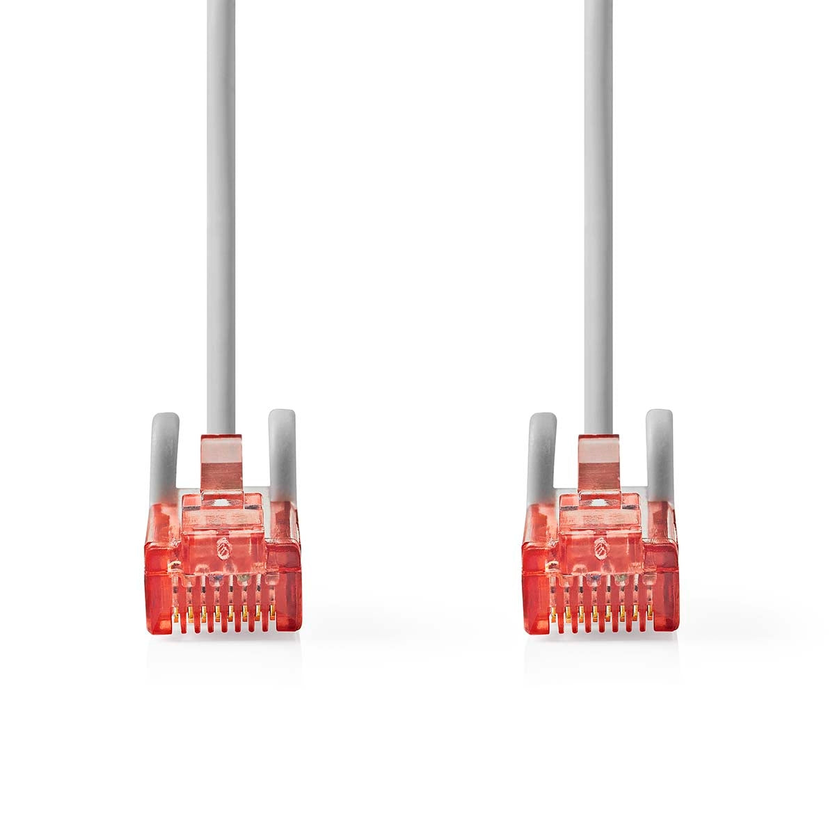 CAT6 Network Cable | RJ45 Male | RJ45 Male | U/UTP | 20.0 m | Round | PVC | Grey | Label