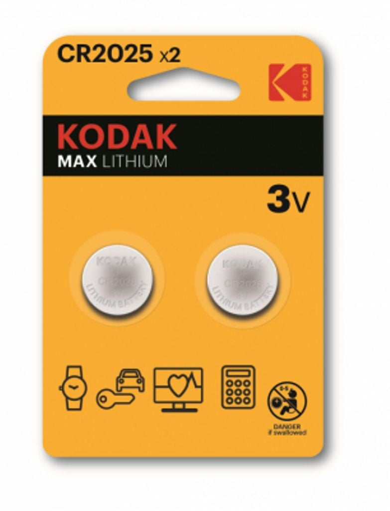 CR2025 - 2 Pack Kodak