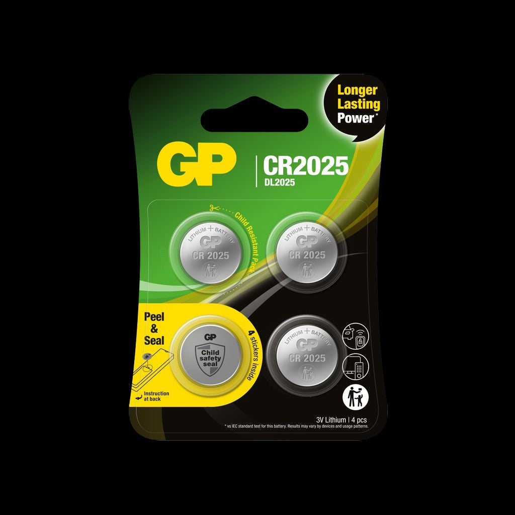 CR2025 4-Pack GP