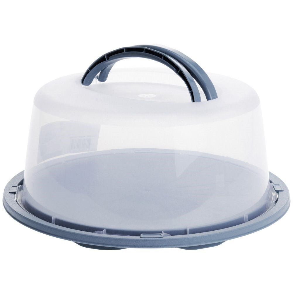 Cake and tear transporter with lid and handle, durable