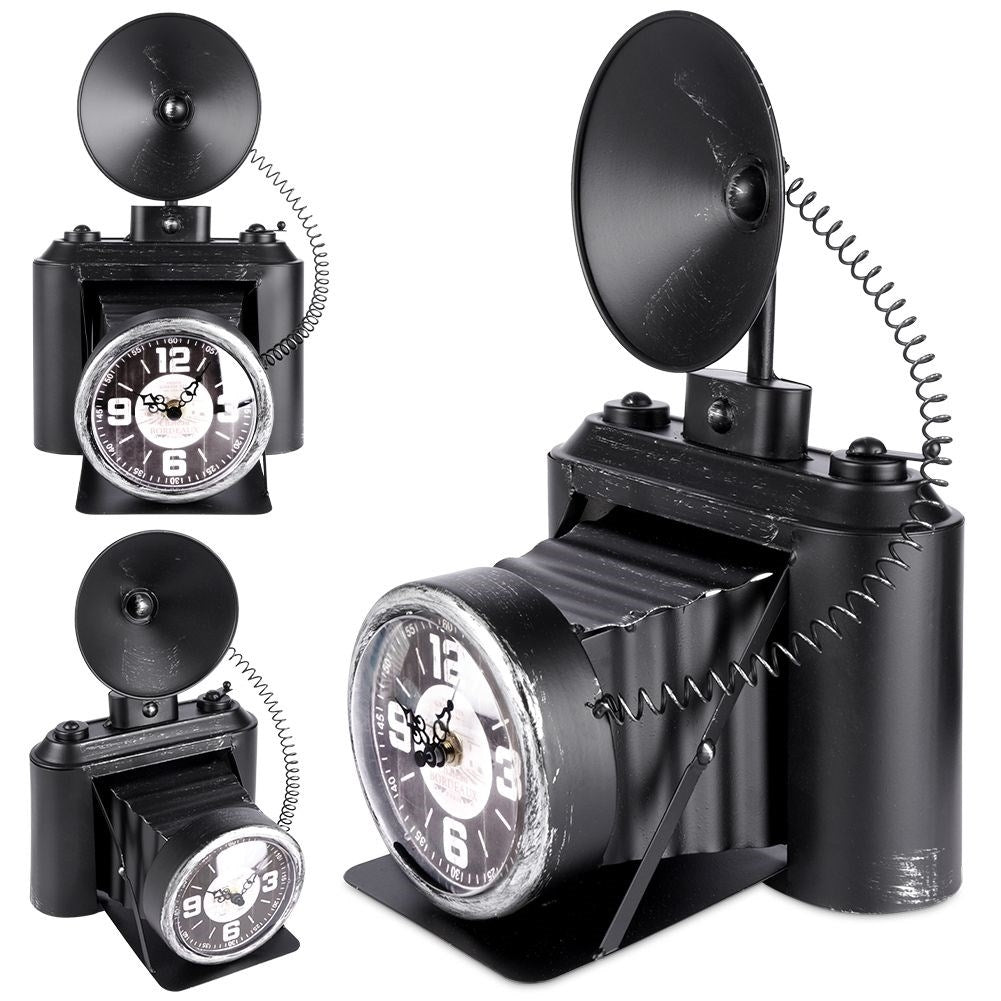 Camera-designed clock - stylish and modern interior
