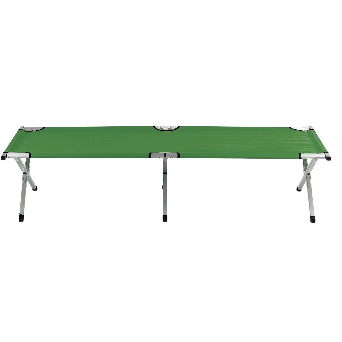 Camp-bed, camping bed, travel bed, green