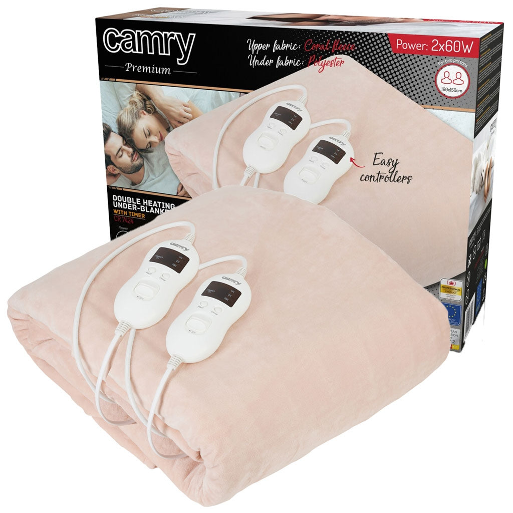 Camry CR 7424 Electric underblanket with timer (2)