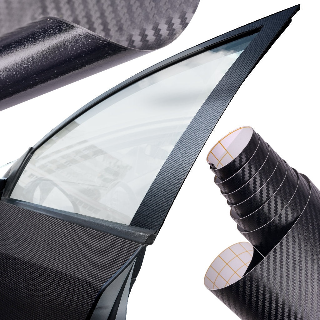 Carbon 3D film black 1.52x0.5m