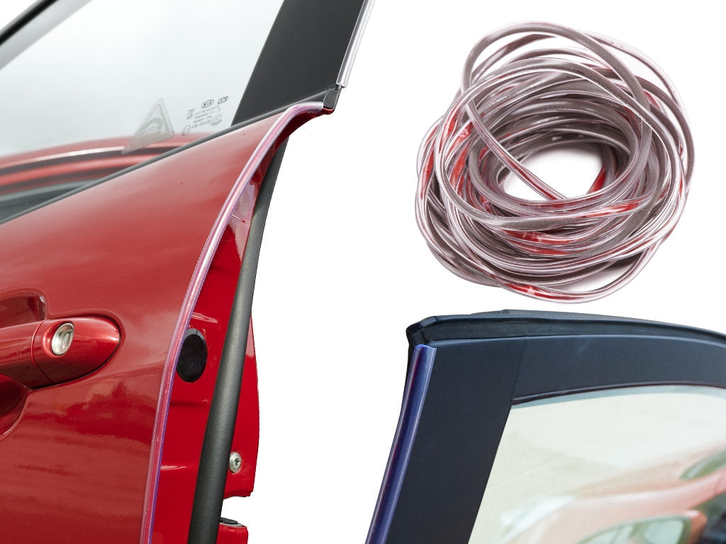 Car door edge bumper profile 15m transparent