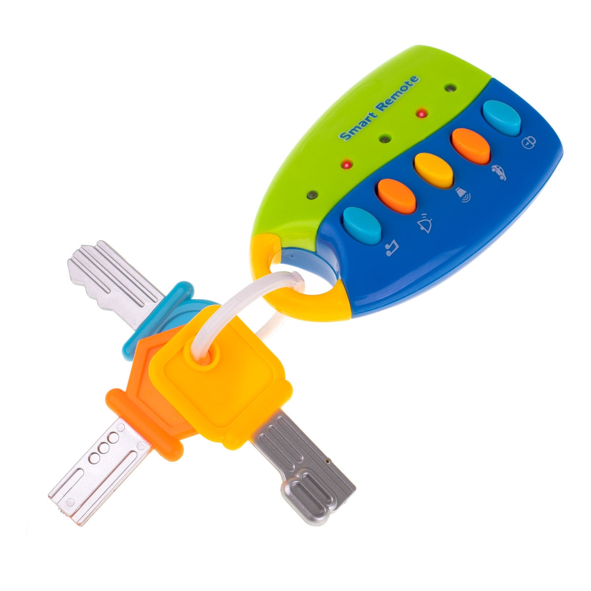 Car keys with remote control interactive toy