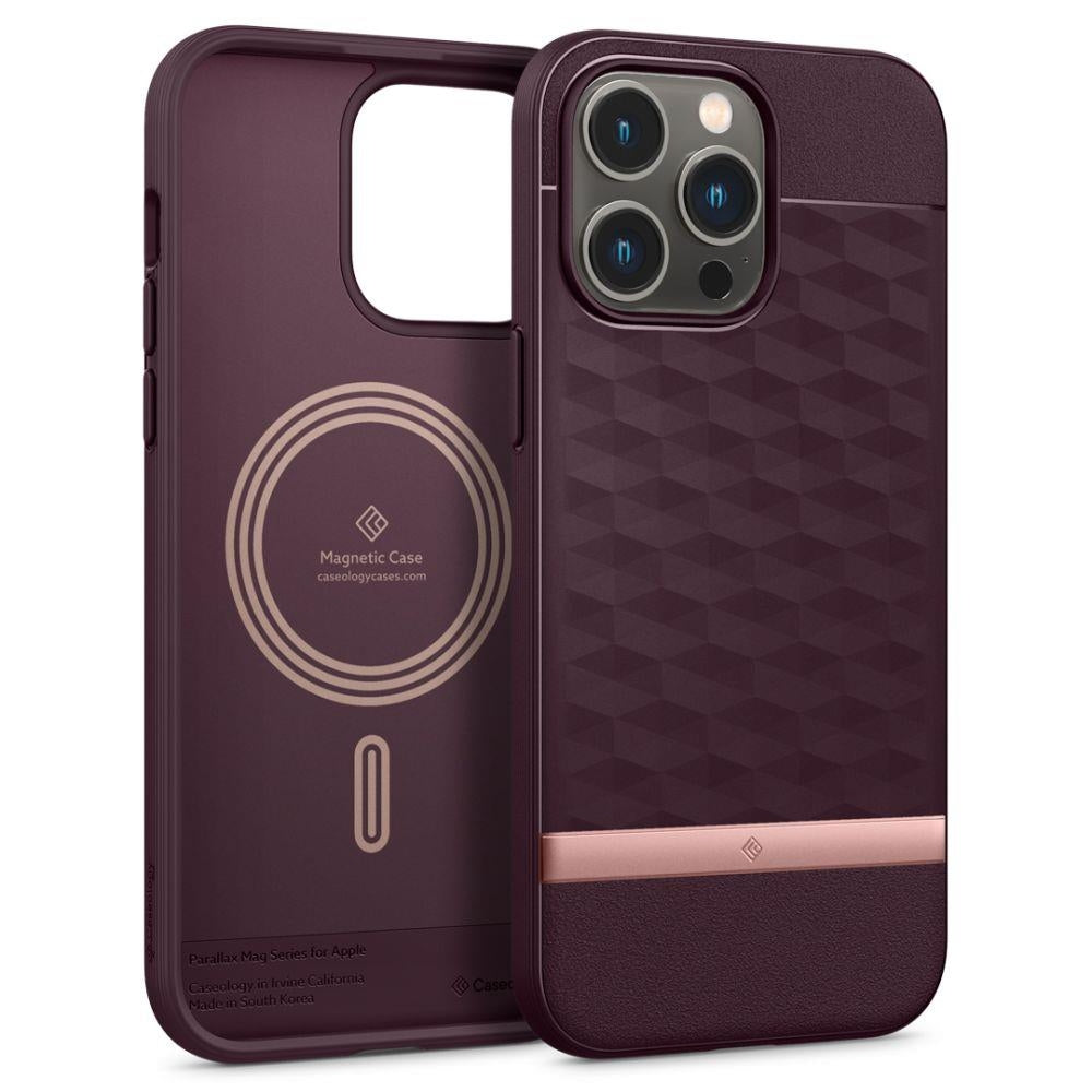 Caseology Parallax Mag Magsafe Case for iPhone 14 Pro - Red