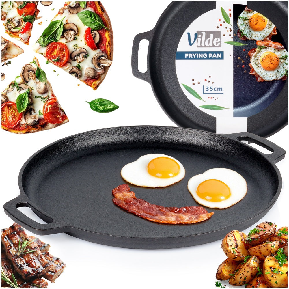 Cast Iron Skillet, 35x41.5 cm