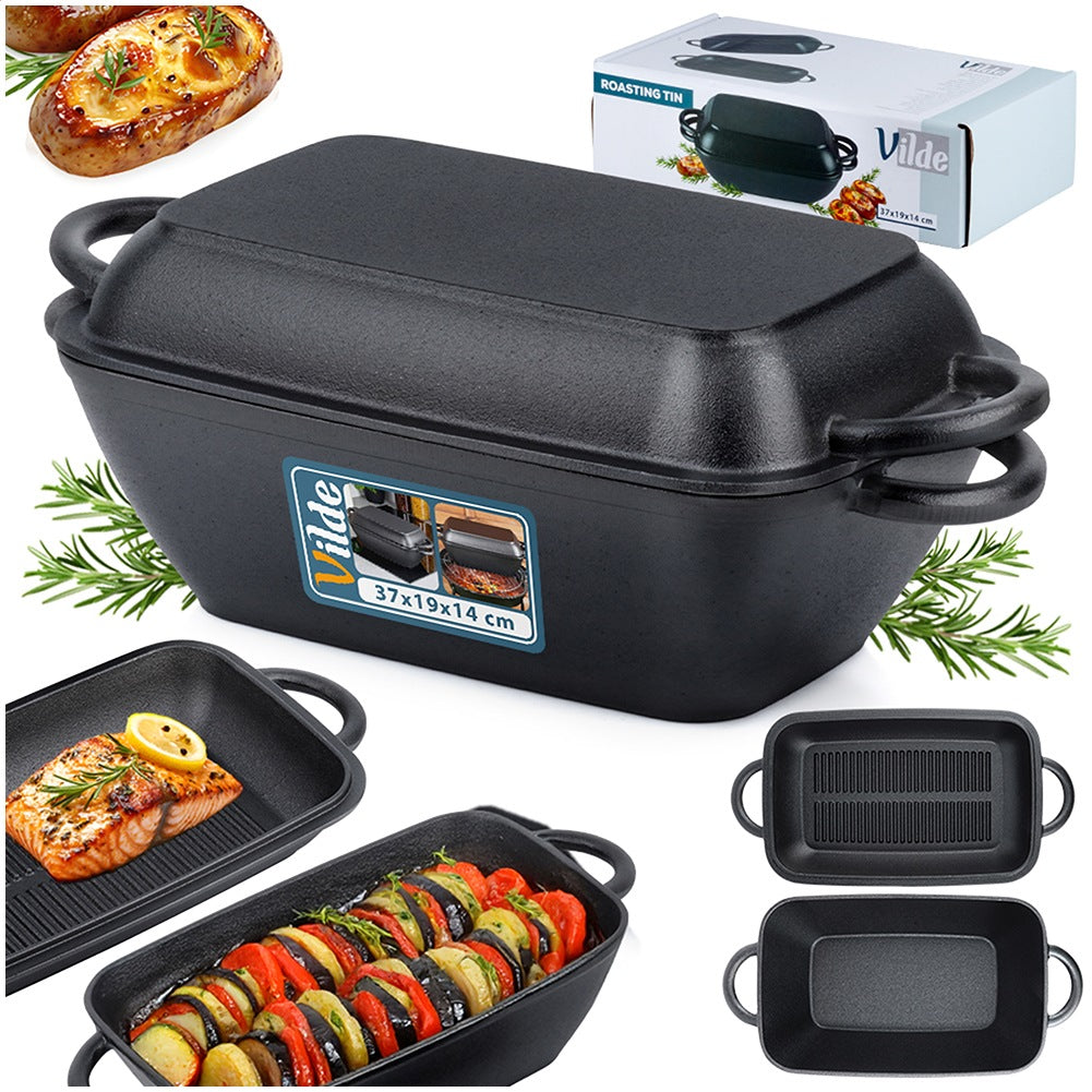 Cast iron roaster 2in1 CAST LINE 3.5 l / 1.5 l
