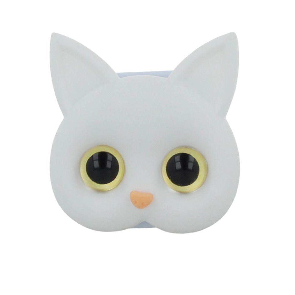Cat Mobile Holder - White
