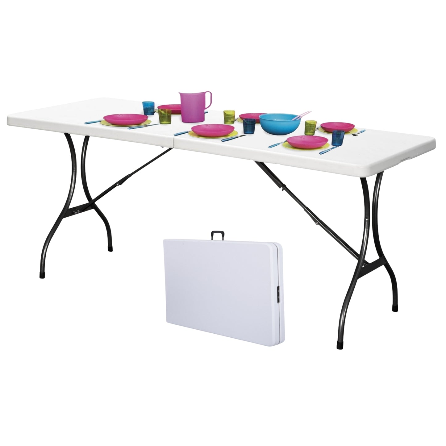 Catering banquet garden table, foldable, 240x70 cm, ModernHome