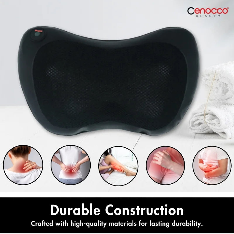 Cenocco Multi-functional Massage Pillow Brown