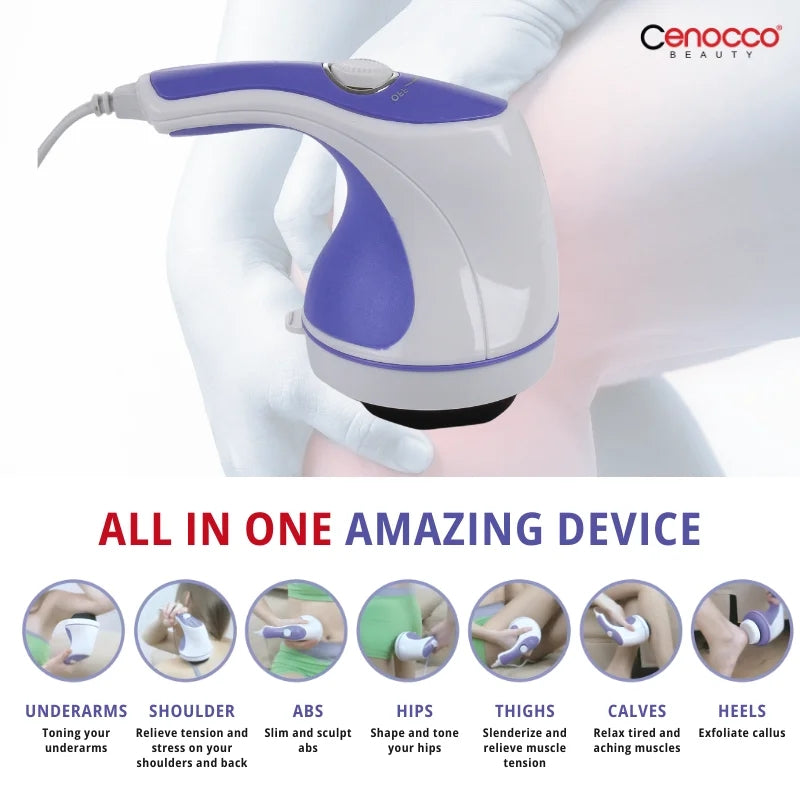 Cenocoo Beauty CC-03930: ShapeVitality Full Body Spin Massager