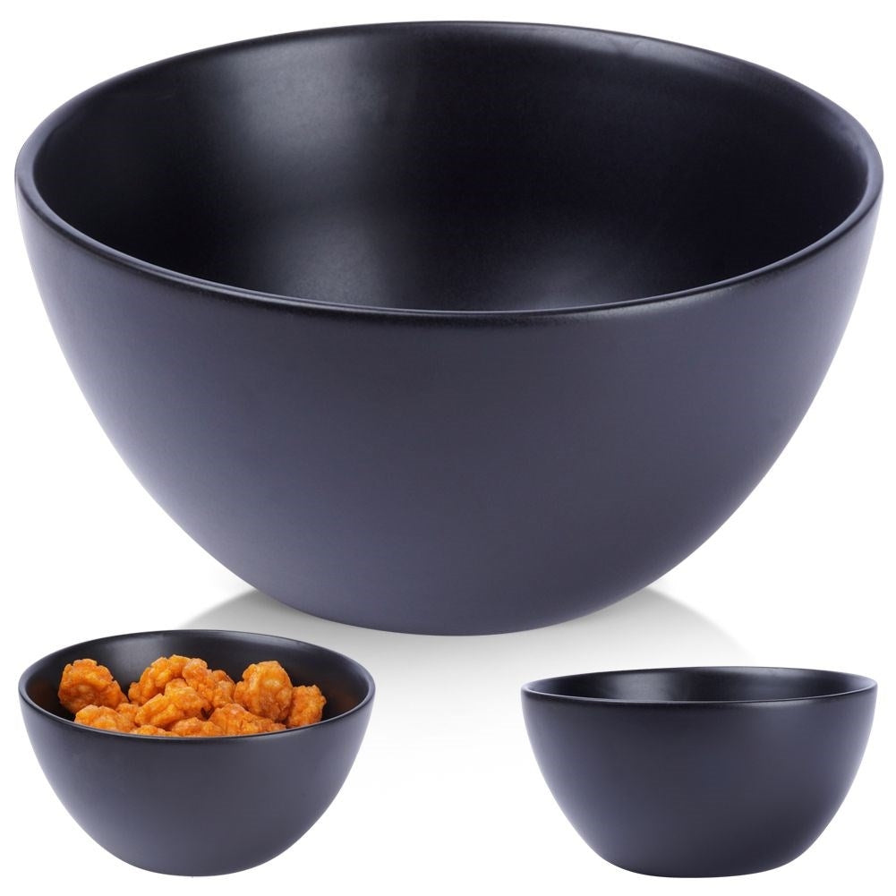 Ceramic Bowl 450 ml - Matt Black, Versatile Use