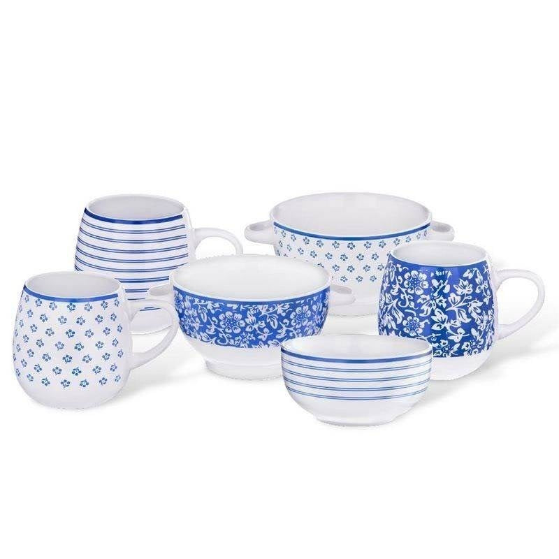 Ceramic Bowl with Ears for Soup, Cereal & Snacks