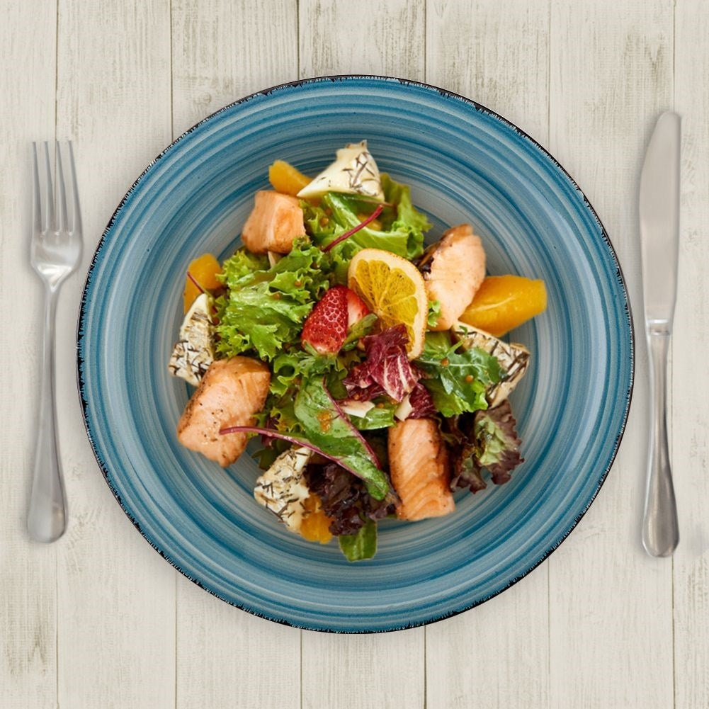 Ceramic Dessert Plate: Microwave safe and dishwasher safe
