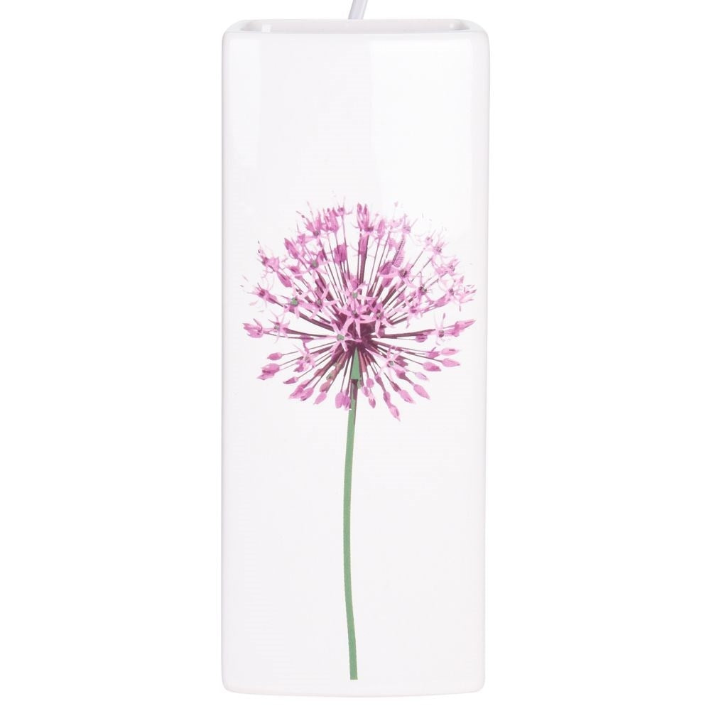 Ceramic Humidifier with Floral Motif for Element