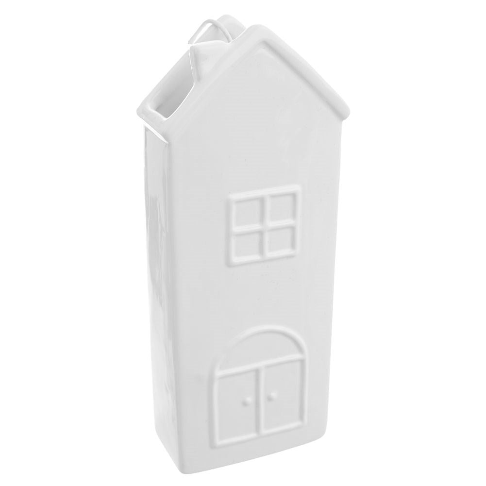 Ceramic Humidifier with House Motif for Dry Winter Days