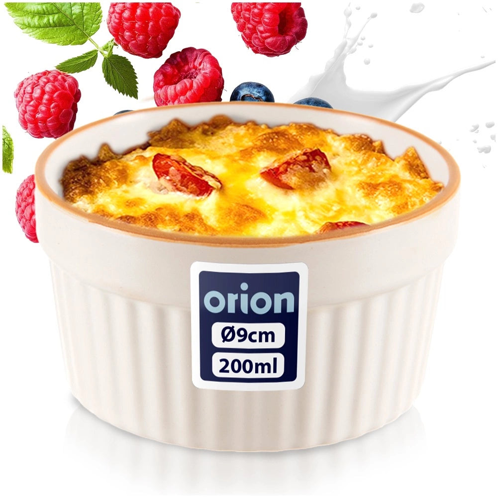 Ceramic Ramekin, 9cm, 180ml – Oven, Microwave Safe