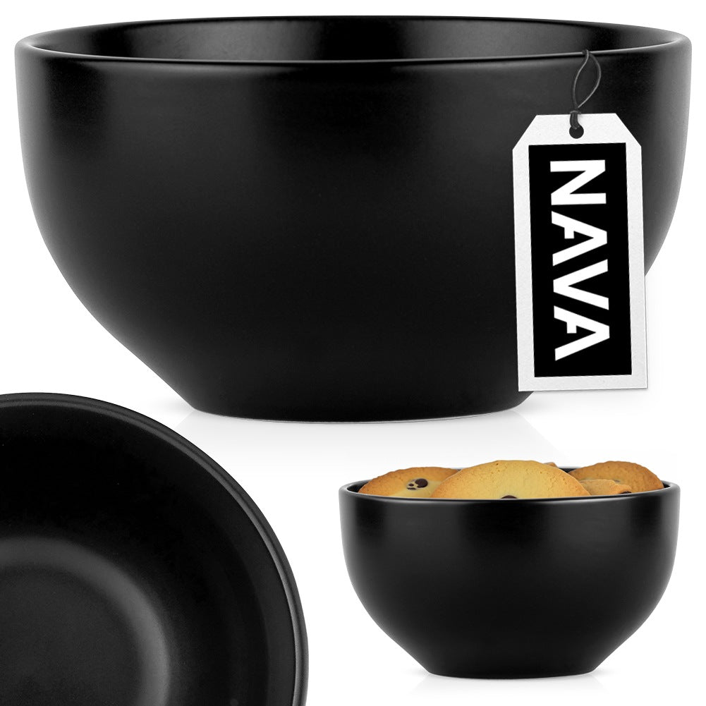 Ceramic bowl black SOHO 14.5 cm, 720 ml