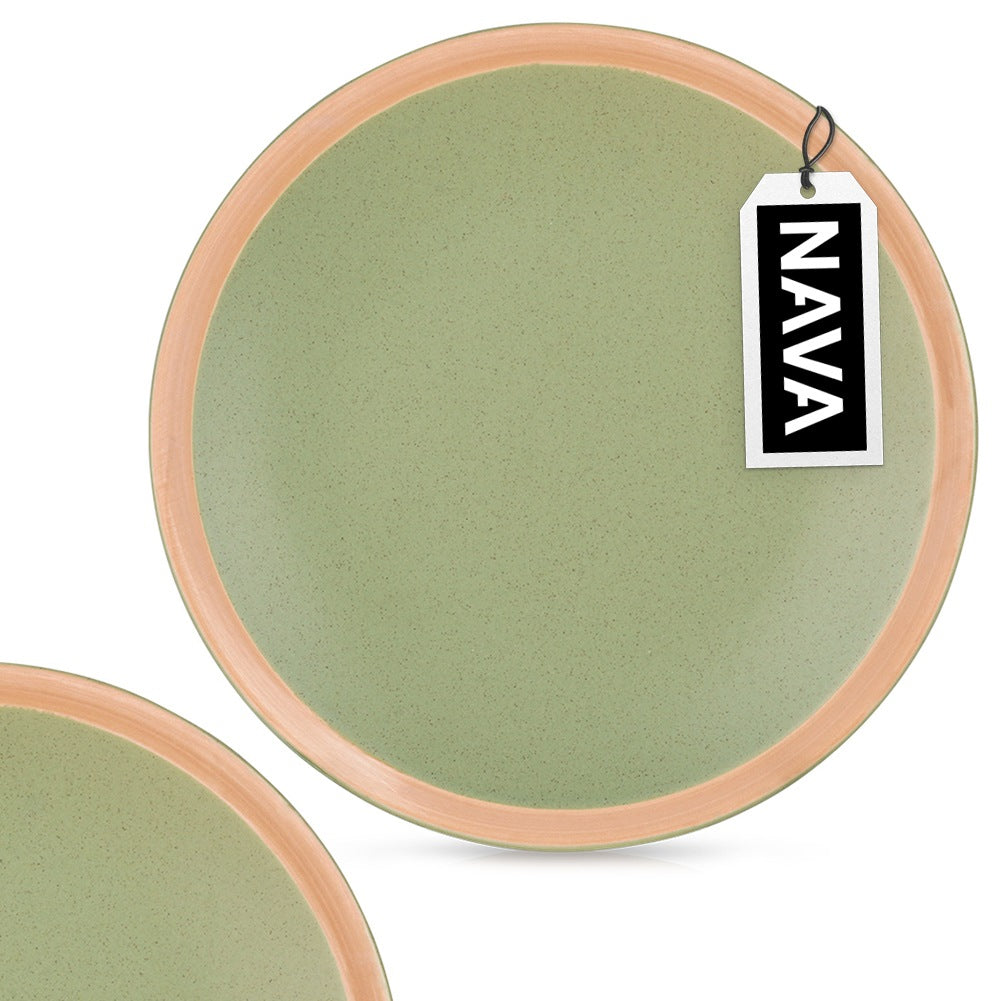 Ceramic dessert plate green ARTHENA GREEN 21 cm