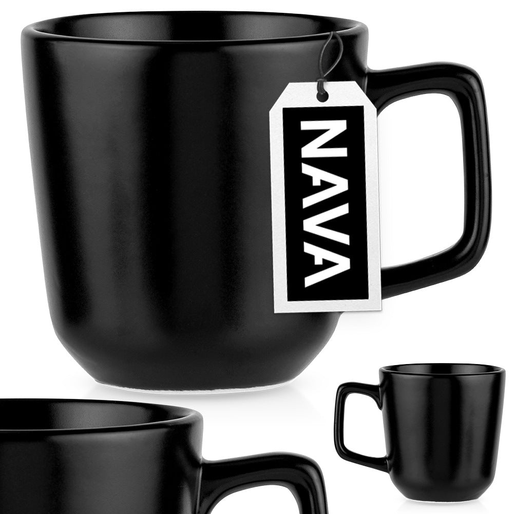 Ceramic mug black SOHO 400 ml