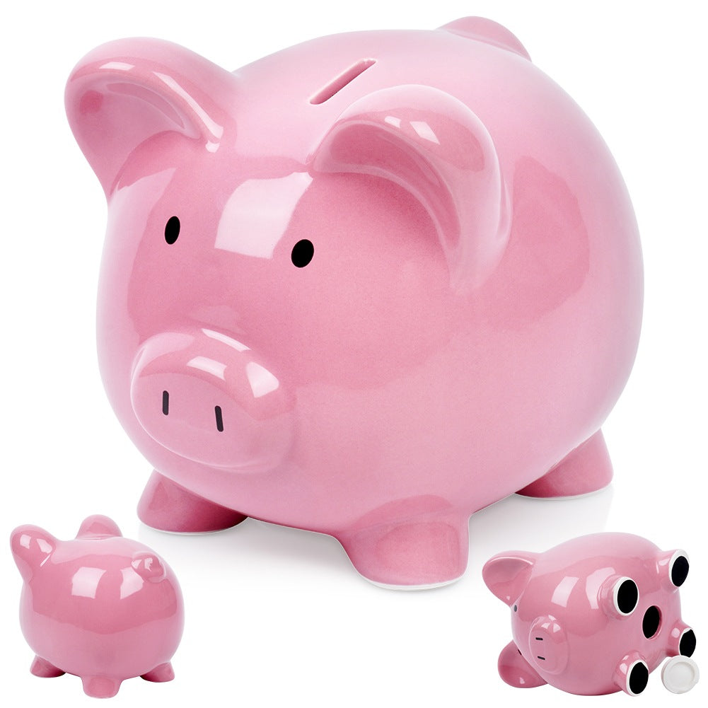 Ceramic piggy bank 22x18x18.5 cm