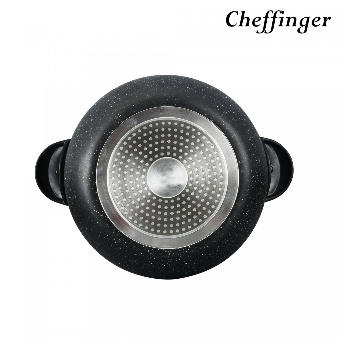 Cheffinger CF-COUS8: 8L Marble Coated Steam Cooker Couscous Pot