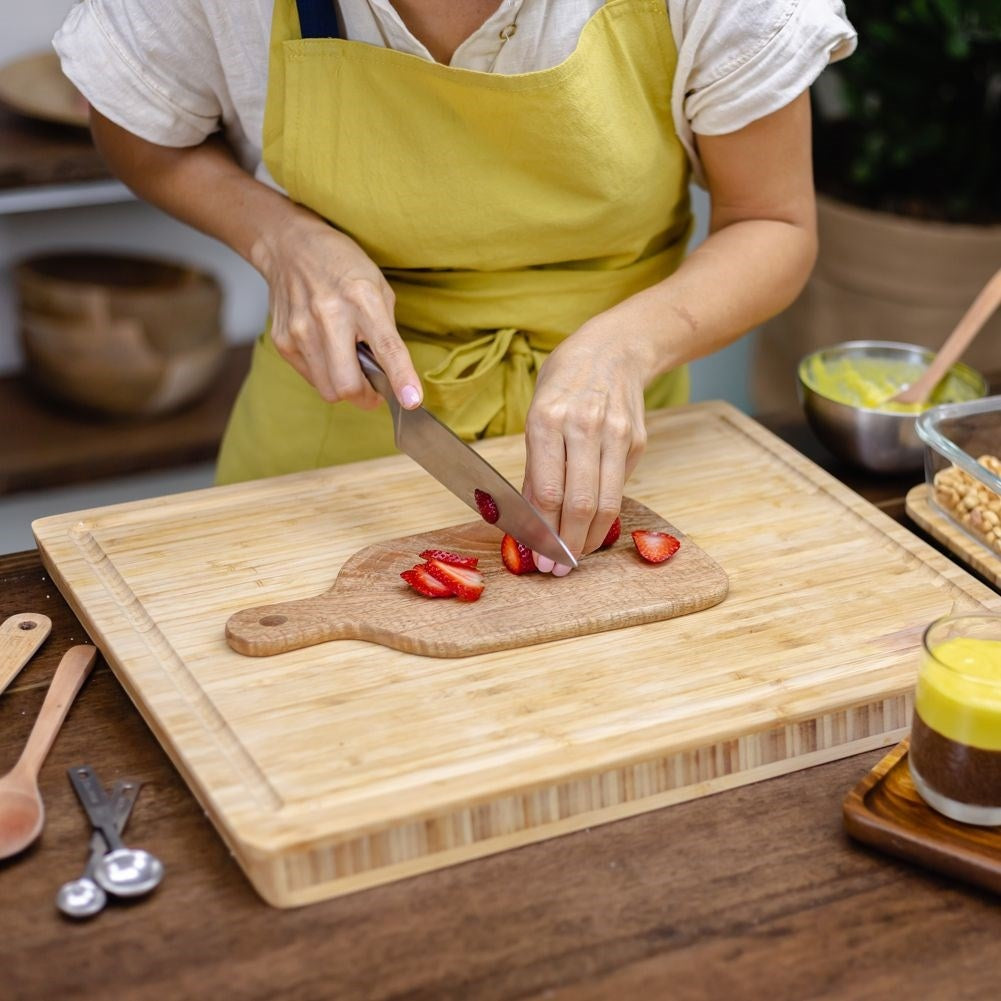 Chef's Knife in Stainless Steel with Ergonomic Handle