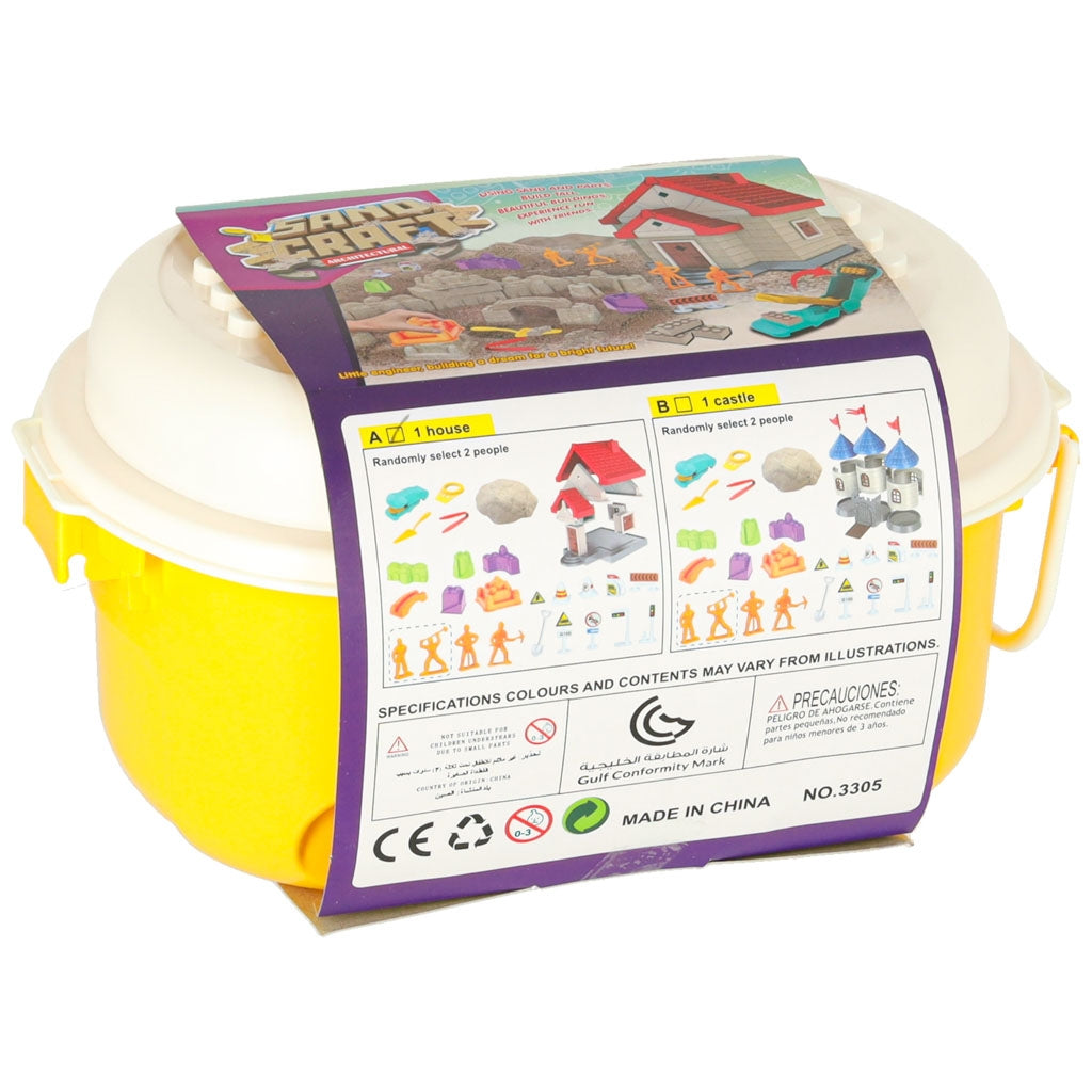Children's Creative Sand Set, 750g with Molds