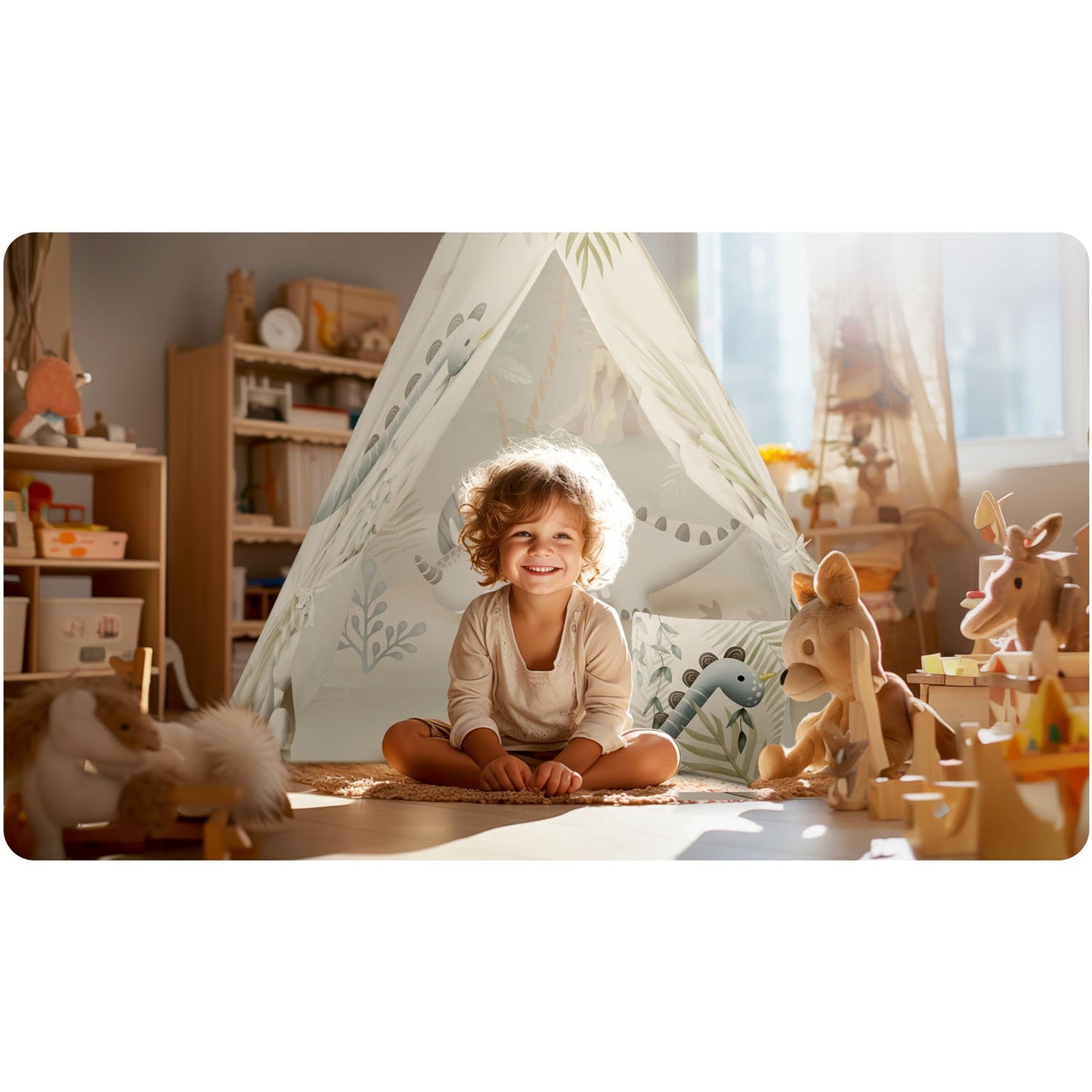 Children's Tent Nukido - Dinosaurs