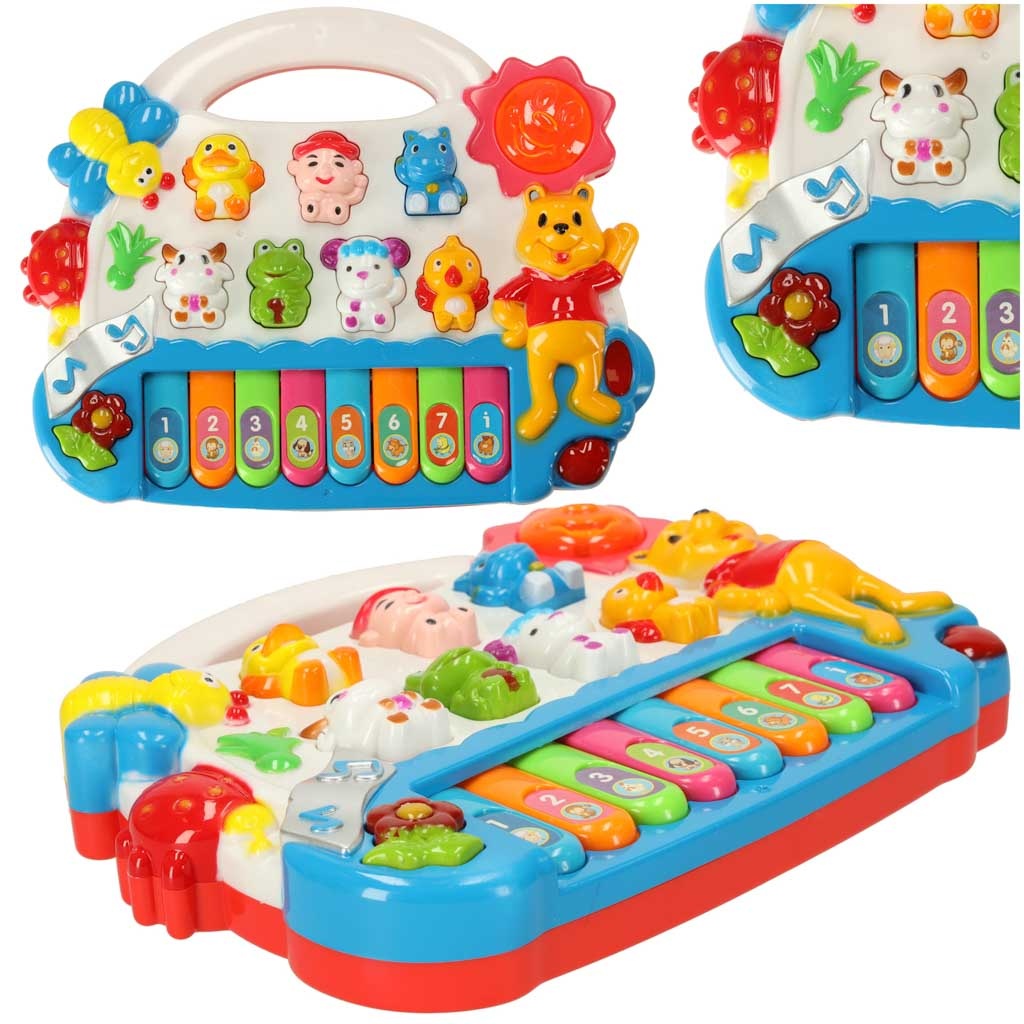 Children's organ piano with animal noises