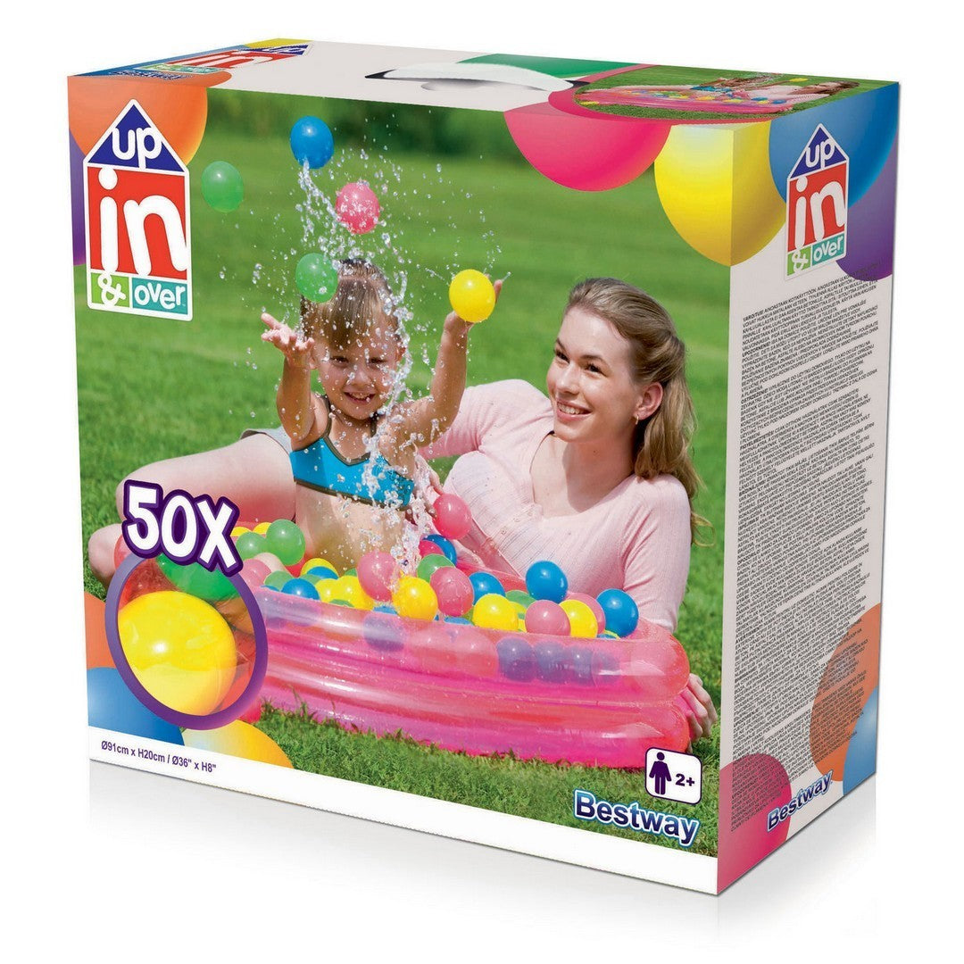 Children's pool + 50 balls 91 x 20 cm Bestway 51085