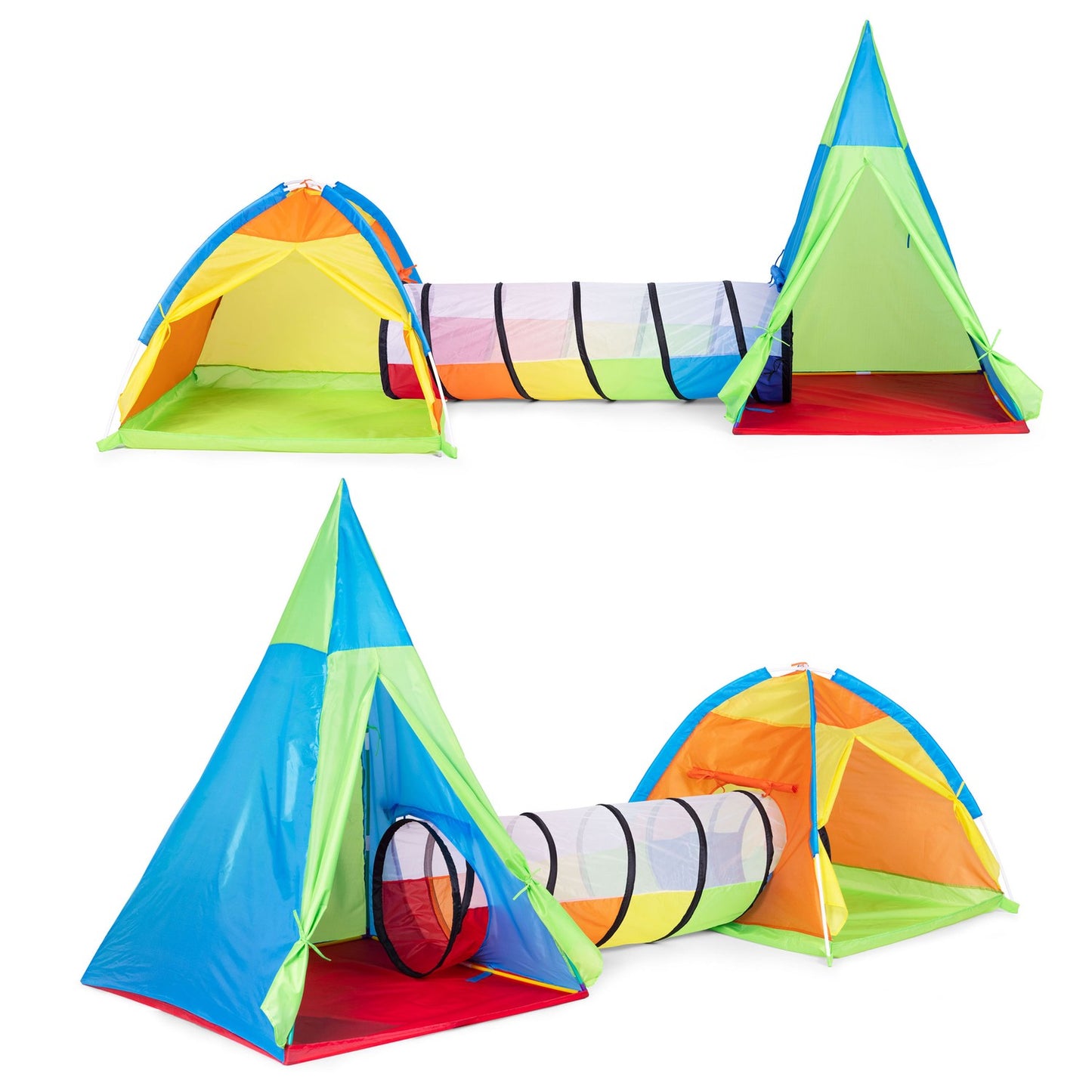 Children's tent playground 3-in-1 igloo tipi tunnel IPLAY