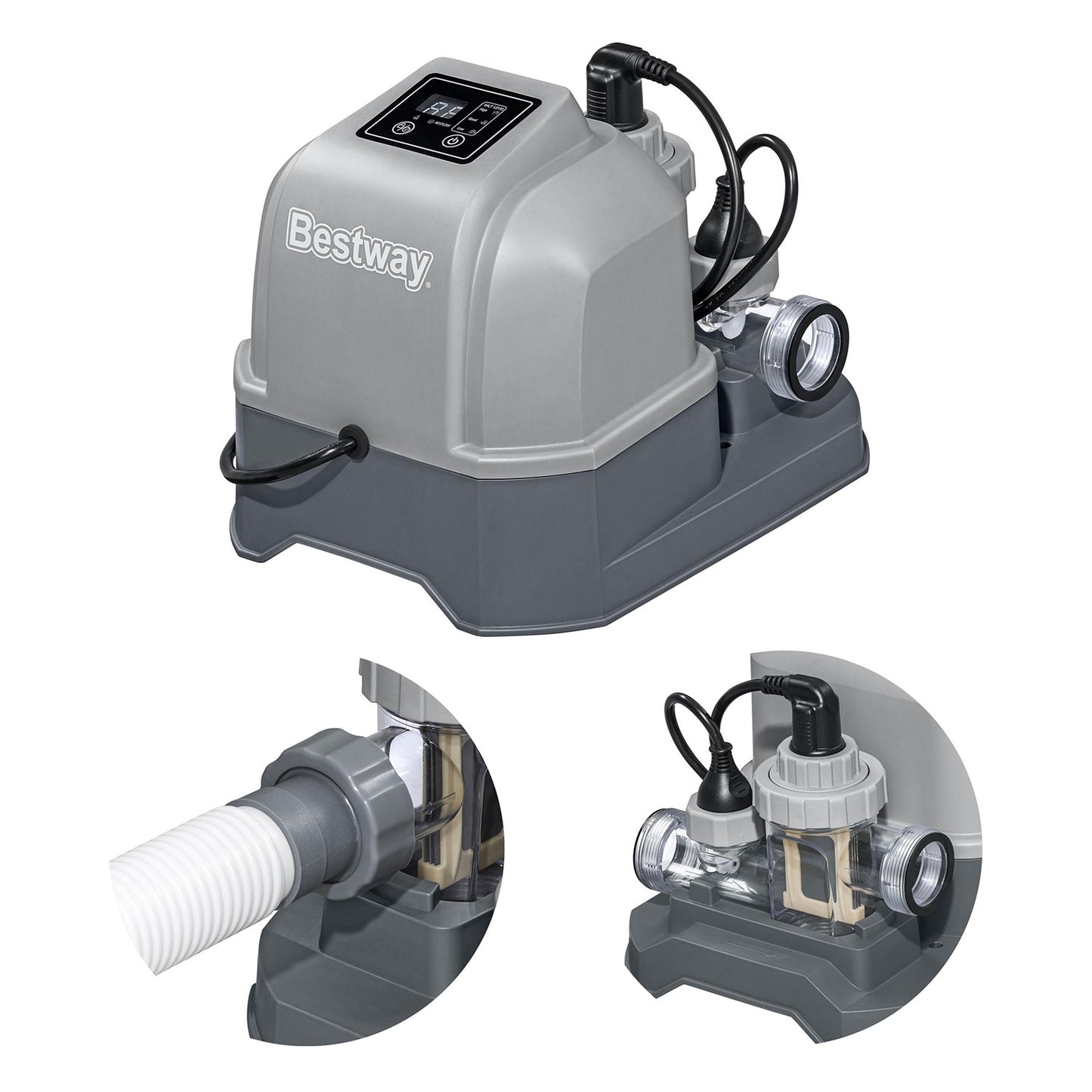 Chlorine generator for garden swimming pools 6g/h Bestway 58678
