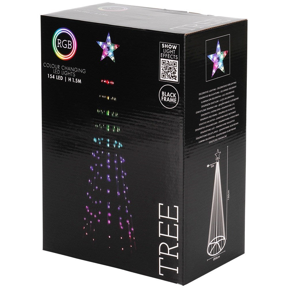 Christmas tree, 154 LED, 150 cm