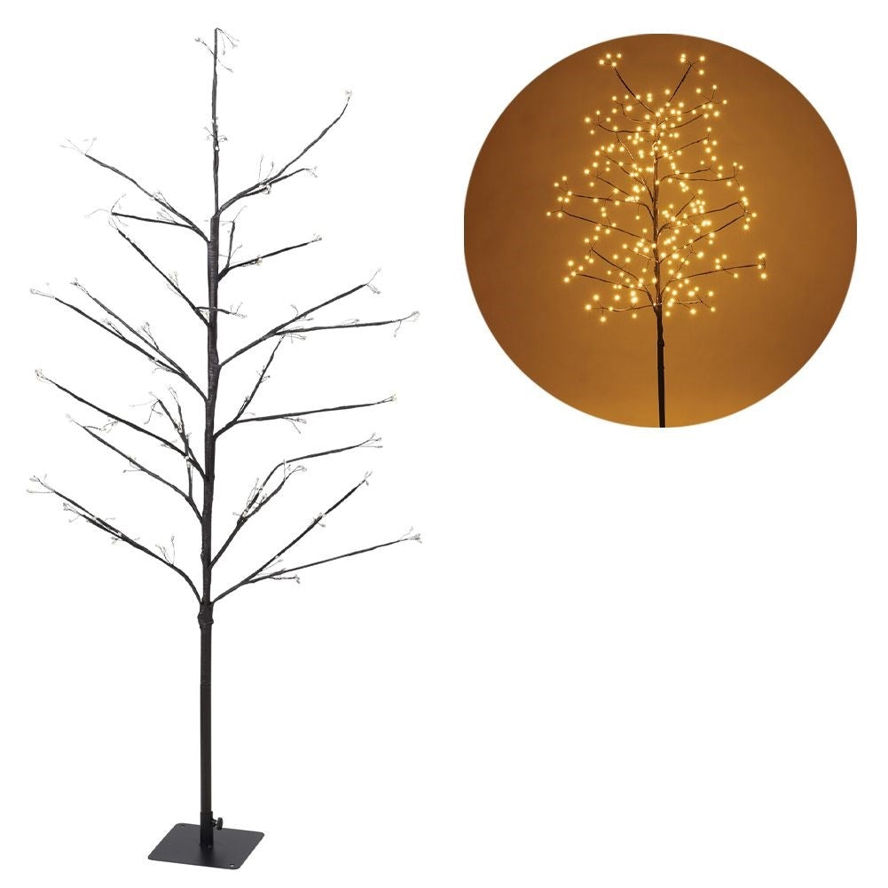 Christmas tree with 240 LED lights for indoor and outdoor use