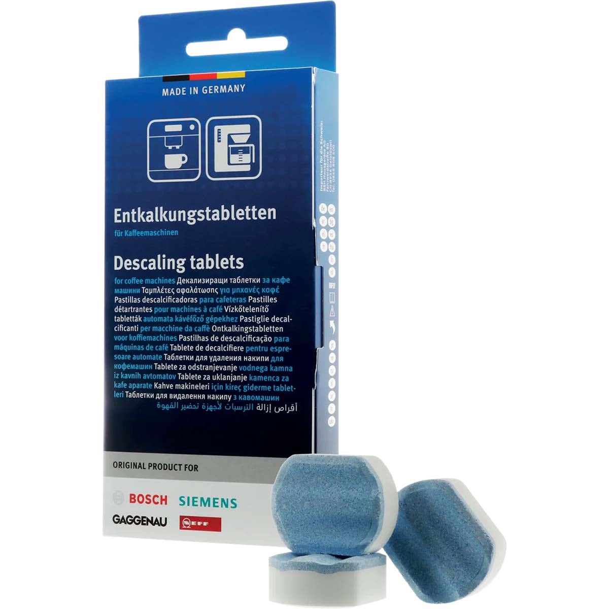 Coffee Machine Descaling Tablets, 3x36g, Deep Clean