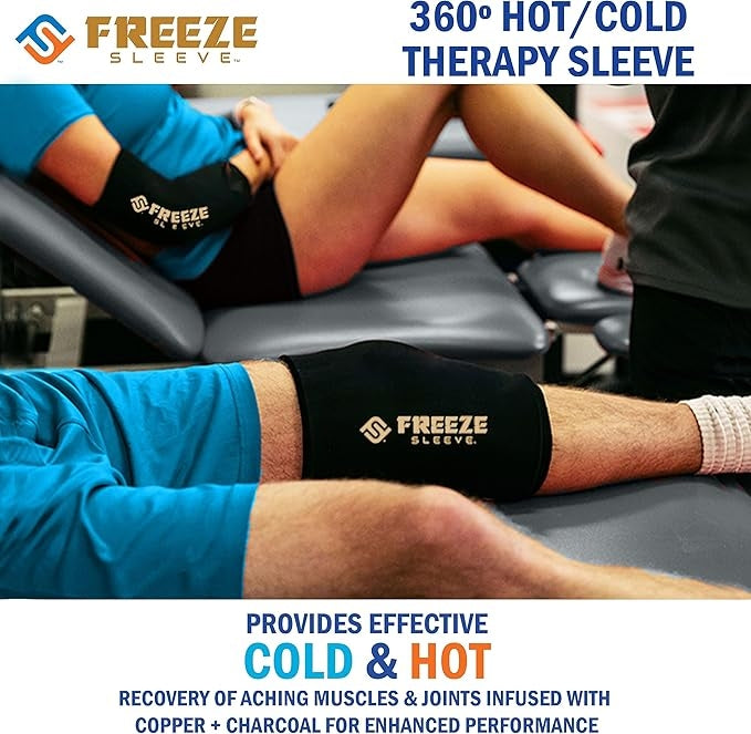 Cold Therapy Sleeve XXXL for Knees, Shoulders, Ankles