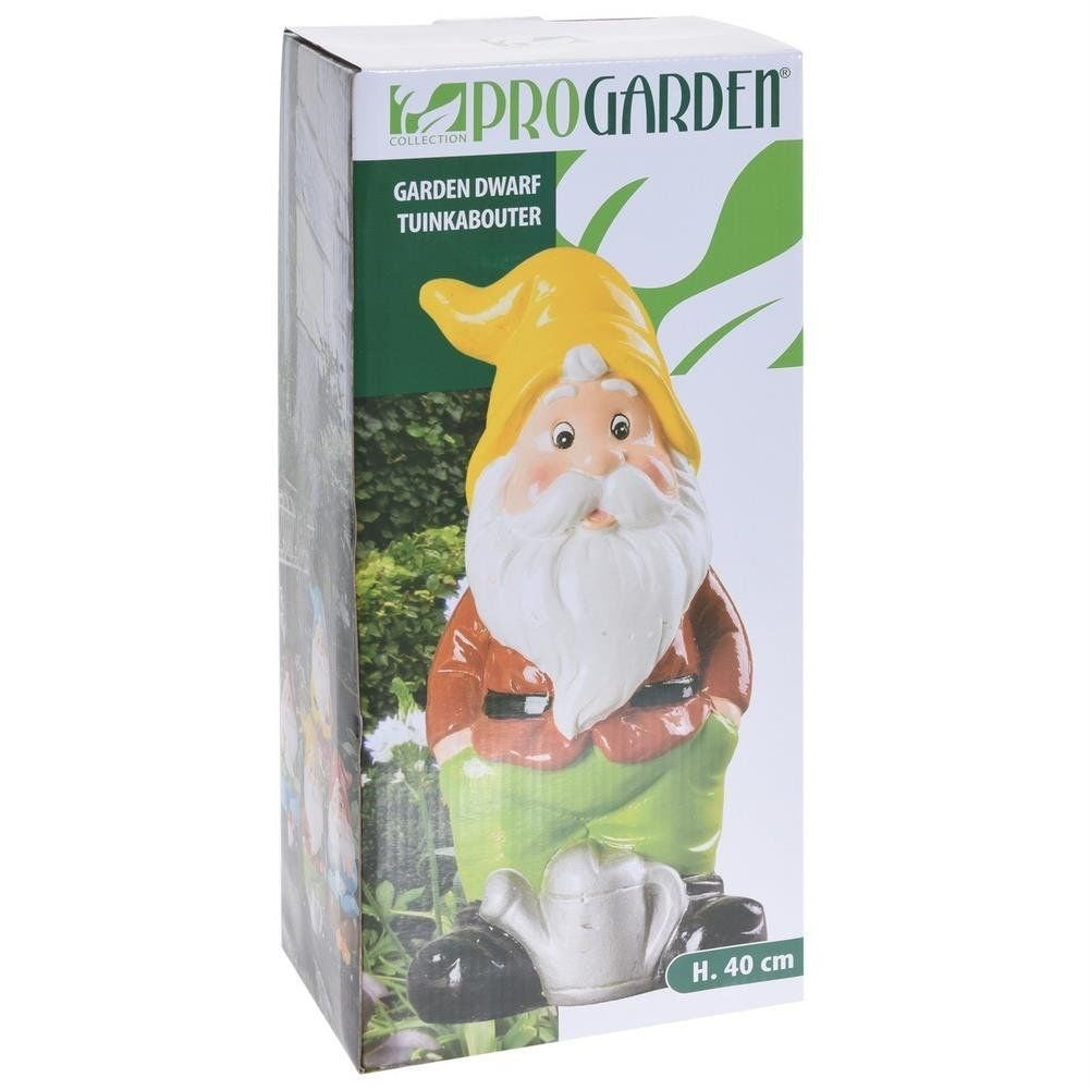 Colorful Ceramic Santa - Weatherproof Garden Decor
