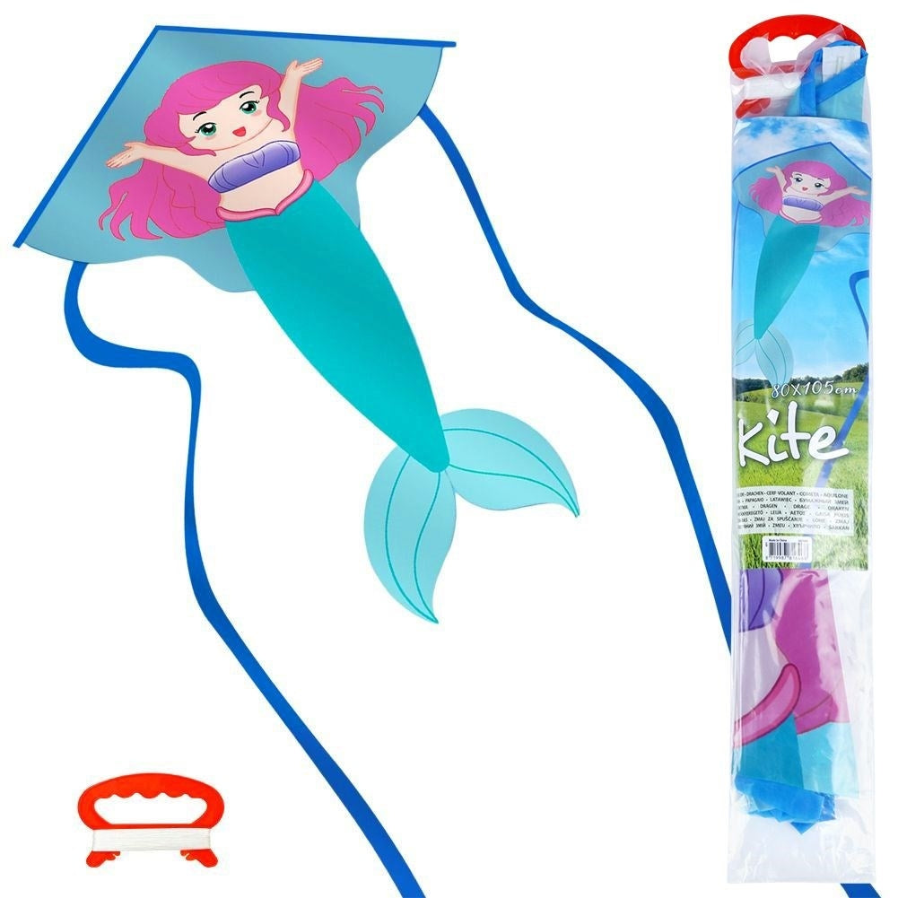Colorful Dragon with Mermaid motif and 36m Line