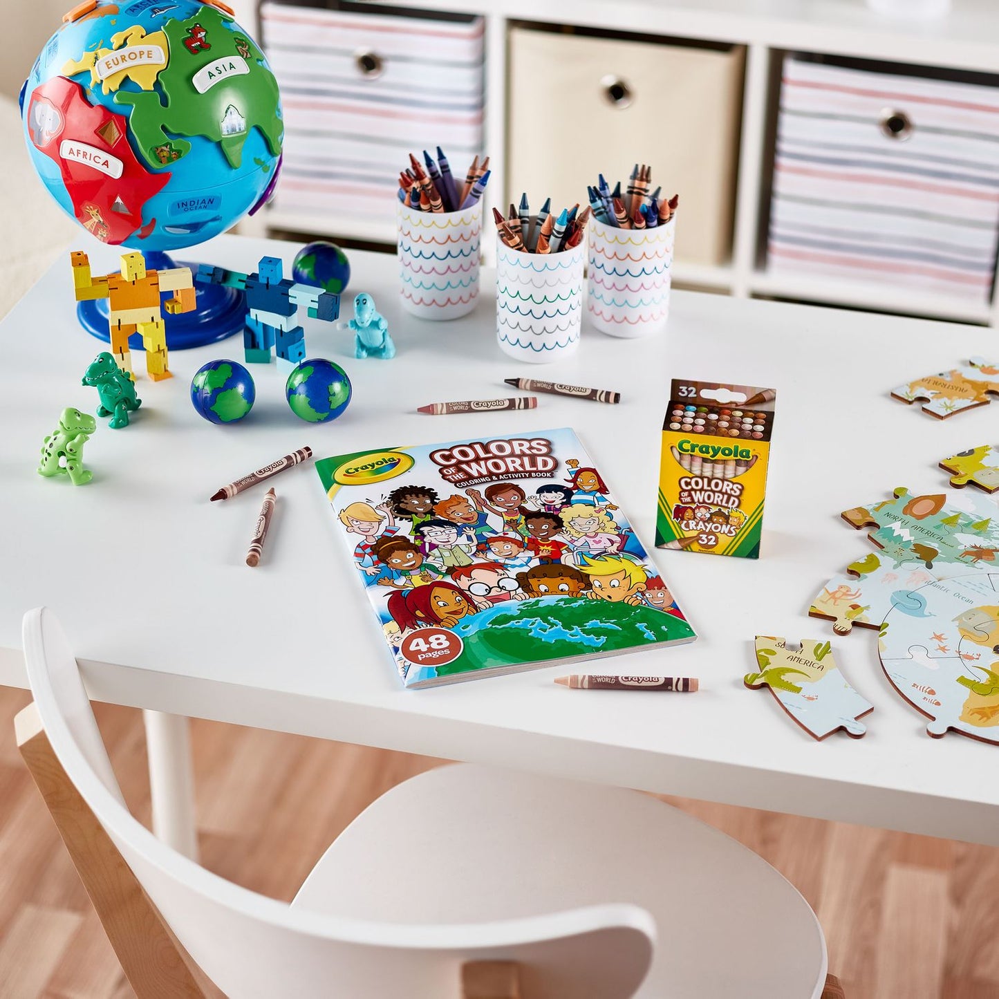 World Landmarks Coloring Book, 48 Pages, Ages 3+