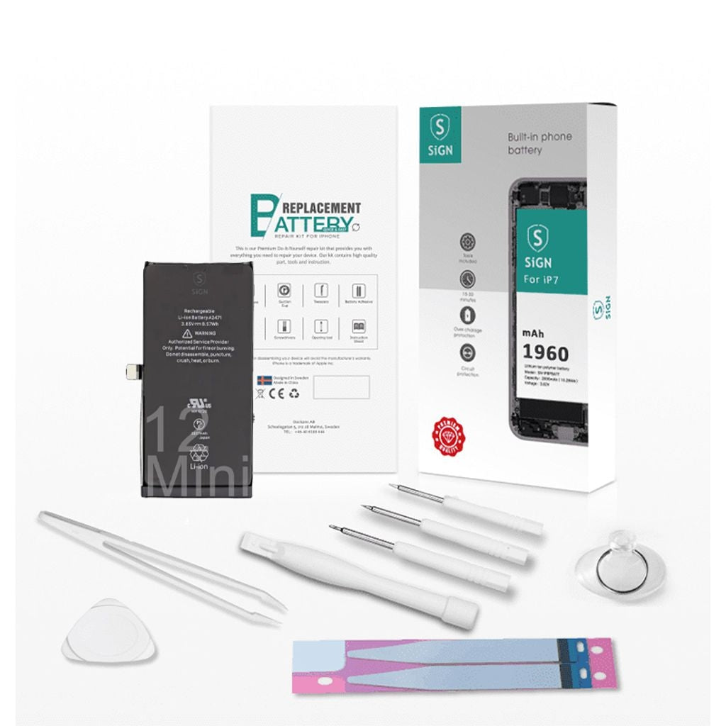 Complete Kit for Battery Replacement - iPhone 12 Mini