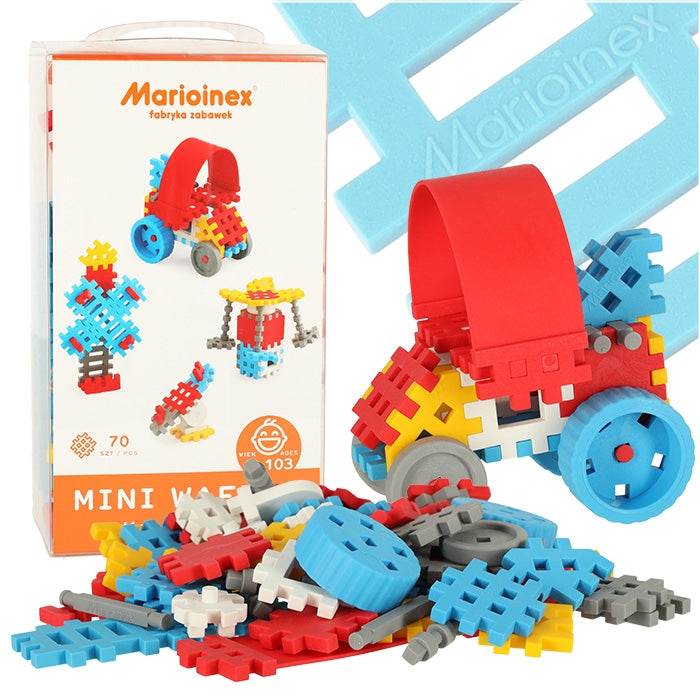 Construction blocks mini waffle boy 70 pieces