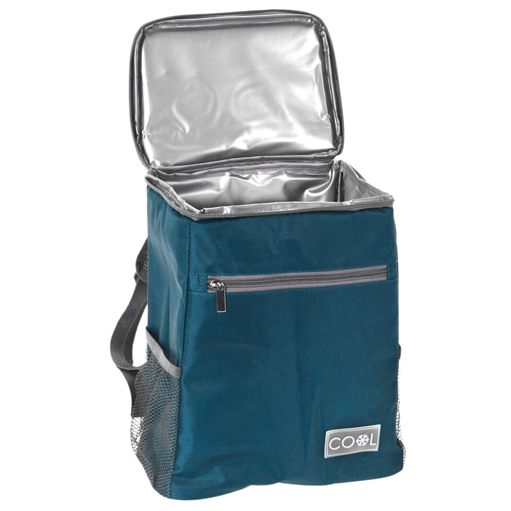 Convenient cooler backpack for food and drinks, perfect for travel