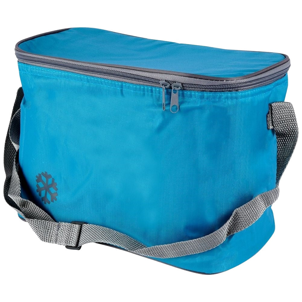 Convenient cooler bag for hot and cold meals with zipper