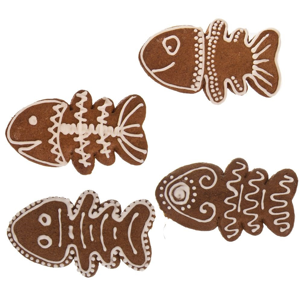 Cookie cutter steel fish 7 cm